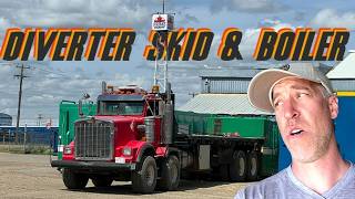 DIVERTER SKID AND A BOILER
