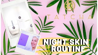 Night Skin Routine TATCHA #routinedaily #skinclean #skincare