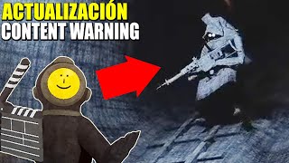 NUEVO MAPA, MEJORAS, LANZALLAMAS Y ARMAS NUEVAS  Actualización CONTENT WARNING | Gameplay Español