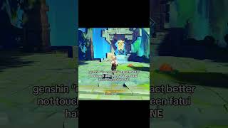 Our confrontation king  #genshinimpact #hoyovers #genshin #foryou #diluc #snezhnaya ￼