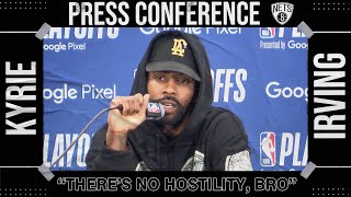 'It's basketball' - Kyrie Irving on 'hostile' fan interactions, energy in Game 1 | NBA on ESPN screenshot 2