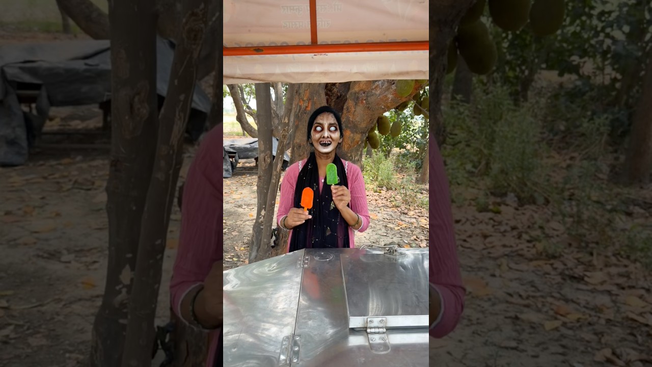 Zombie Ice Cream Kha Rahi Hai 😱 #shorts #ytshorts #viralvideos #zombie