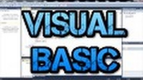 [TUTO]Comment créer un logiciel avec système de mot de passe [Visual Basic]