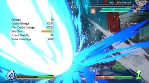 DBFZ UI Goku Solo TOD (post nerf)
