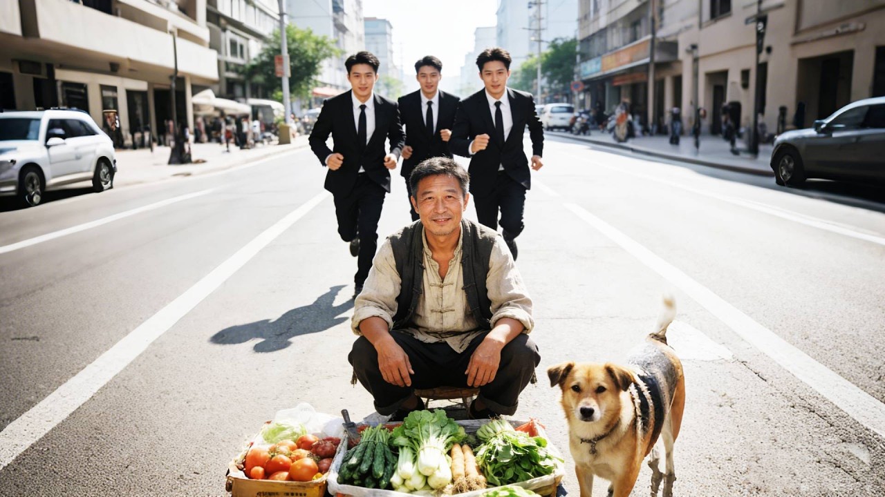 卖菜老汉竟是隐藏大佬！