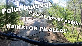 Työmatkamonologi - Polut kuluu