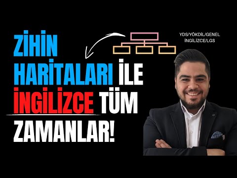 30 Dakikada Bütün İngilizce Zamanlar!(TENSE) - Zihin Haritaları