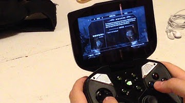 Nvidia Shield Gameplay - Streaming Skyrim