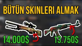 CS:GO'DAKI TÜM SKINLERI ALIRSANIZ NE KADAR EDER?