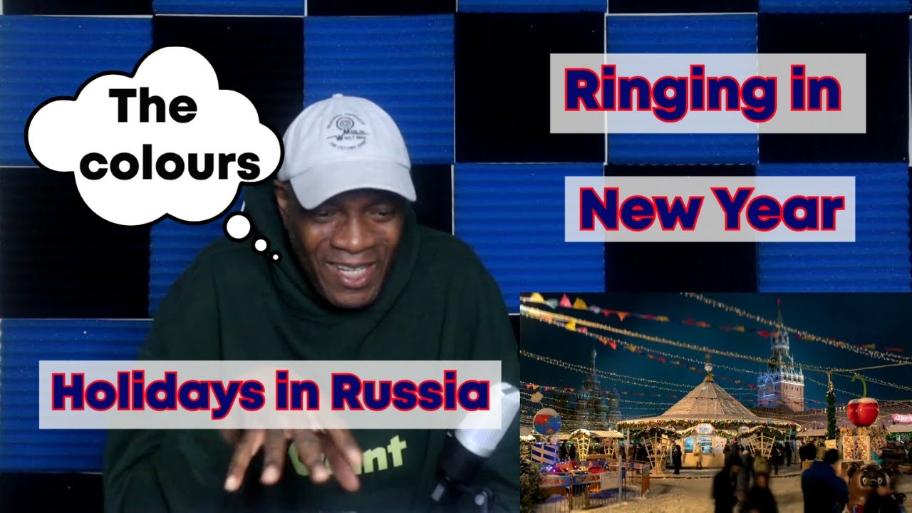 МОСКВА НОВОГОДНЯЯ 4К // NEW YEAR'S MOSCOW 4K (REACTION)