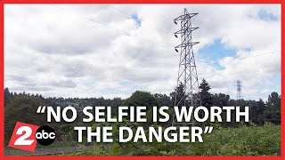 Person Climbs Powerline Tower To Take Selfie, Gets Electrocuted, Falls 40 Feet