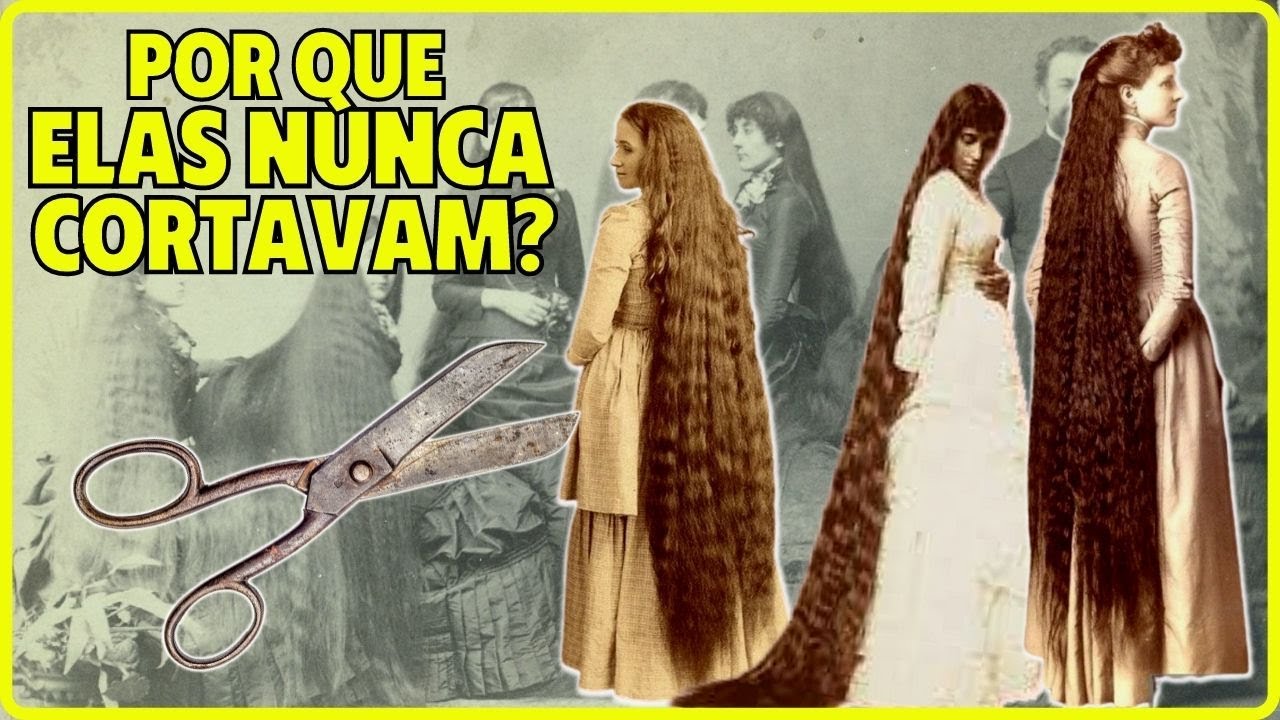 👒 MULHERES DA ERA VITORIANA: Por que elas usavam cabelos tão longos?