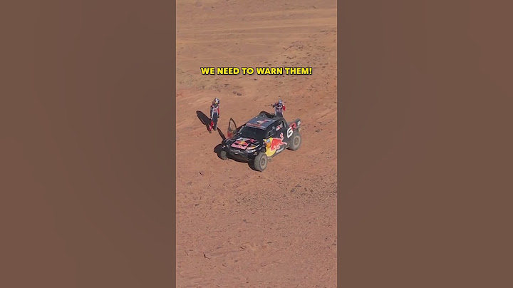 Sportsmanship at its finest 🤝 #dakar2024