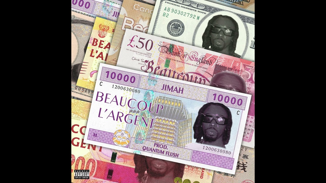 Jimah - Beaucoup L'argent (Prod. Quantum Flush) Official Audio