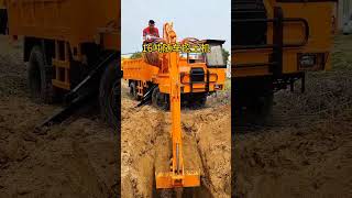 16-ton truck-mounted excavator, one machine with multiple functions and four different functions
