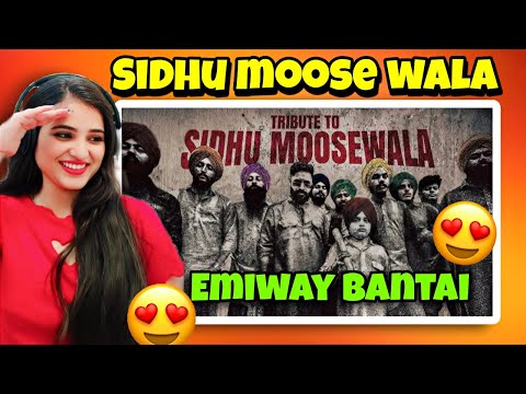 Emiway Bantai - Tribute To Sidhu Mooewala (Music Video) #reaction #sidhumoosewala #emiwaybantai