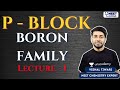 P - Block: Boron Family L-1 | Important Physical Properties - Short Tricks | Vishal Tiwari