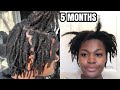 5 Month Loc Update with Pictures | What They Don't Tell You About Locs | Comb Coils on Type 4 Hair |