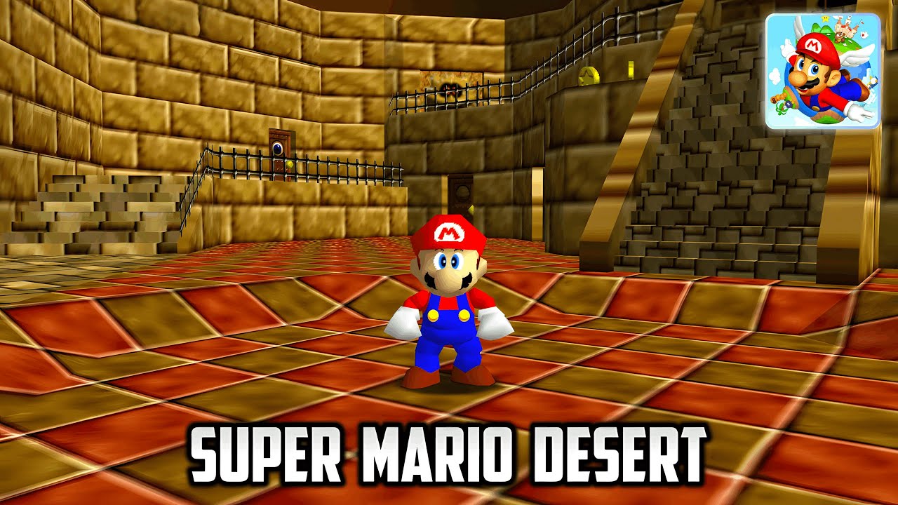 ⭐ Super Mario 64 - Super Mario Desert