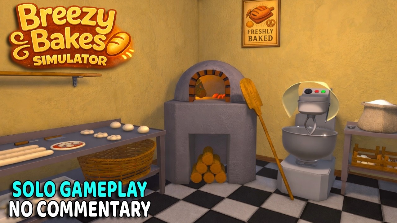 Breezy Bakes Simulator | Solo Gameplay No Commentary