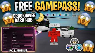 Brookhaven Script Dark Hub Premium Unlock All Gamepass | ROBLOX SCRIPT
