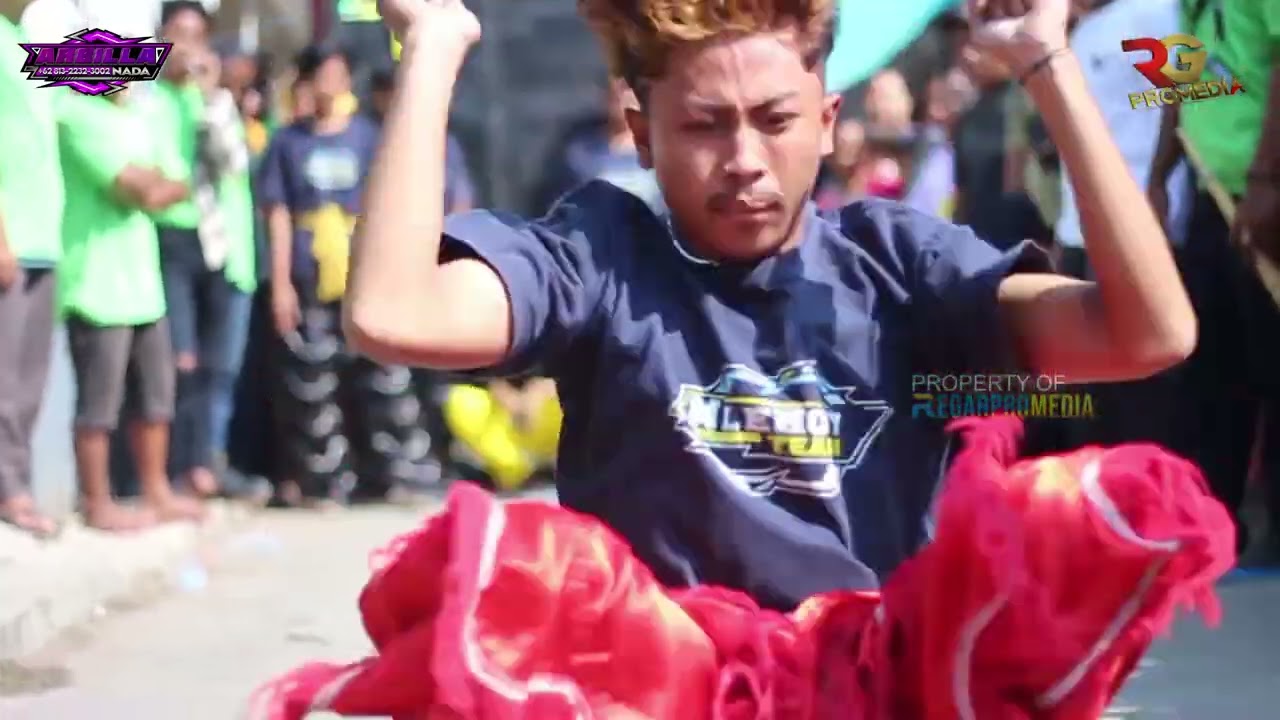 ATRAKSI KUNGFU - SENI BUROK DANGDUT #ARBILLA_NADA LAUNCHING DESA KARANGWARENG CIREBON 10 JUNI 2024