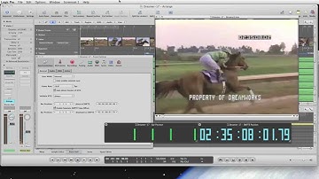 Adding a movie or video in Logic with SMPTE offset