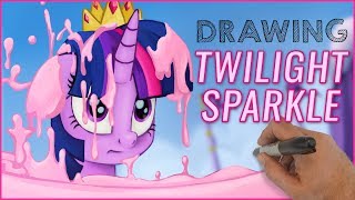 Drawing My Little Pony Twilight Sparkle - Kids Coloring Book | Coloring Pages for Children screenshot 3