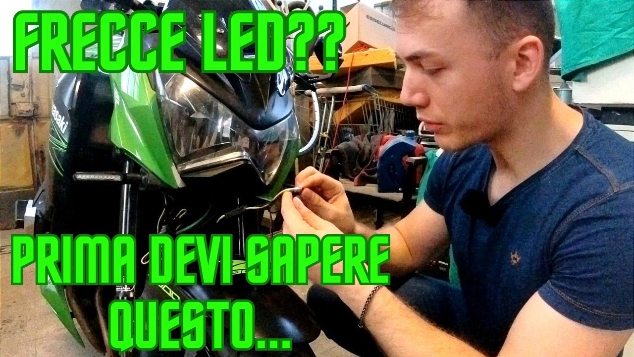 MONTAGGIO FRECCE LED MOTO | QUELLO CHE DEVI SAPERE! 