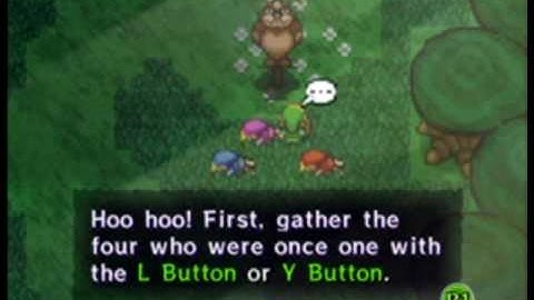 The Legend of Zelda: Four Swords Adventures Opening