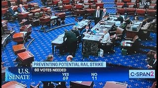 Biden & Republicrats Union Busting Bill Against Railway Workers & Their Fight For Sick Pay