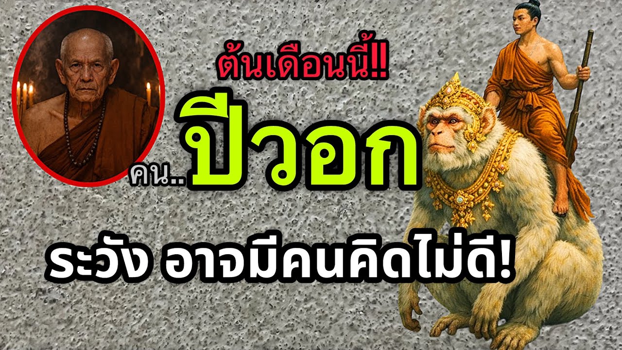 ‼️ถึงคนปีวอกระวัง3สิ่งนี้ให้ดี‼️￼ ต้นเดือนนี้⚠️ อย่าดูถ้าใจไม่แข็งพอ 🔮￼