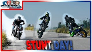 Stunt Practice Day - NH Pina || Rui M Santos || Mike Vondy || CBRTricolor
