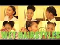 4.5 NATURAL HAIR STYLES ON WET (or dry) HAIR