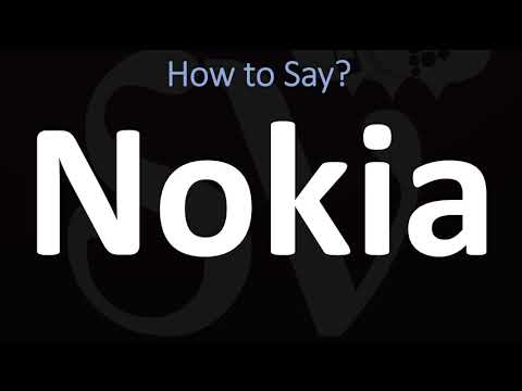 How to Pronounce Nokia? (CORRECTLY)