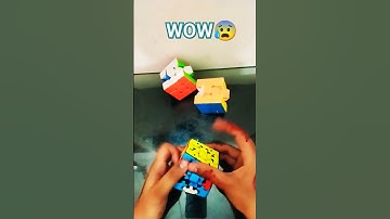 AMAZING SUPER FLIP PATTERN ON GEAR CUBE ⚙️