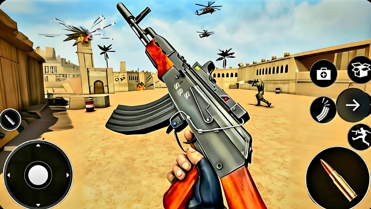 Counter Terrorist Missions of Gun Shooting Game _ Android Gameplay
