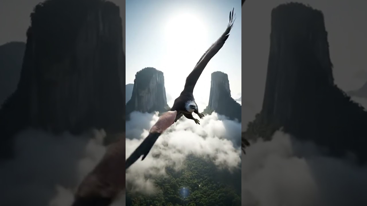 🦅 Shocking: The Ultimate Power Dive! Unbelievable predator attack. 