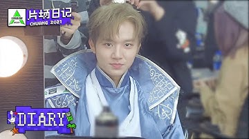 Luo Yan Tries Hanfu! Zeng Hanjiang Loves HisHair! 罗言第一次穿汉服！曾涵江觉得假发很合适~ | 片场日记 Filming Set Diary