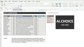 AI CHOICE Function | ChatGPT for Excel