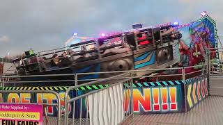 Jason Waddingtons Extreme Tagada off ride at Bradford Valentines Fair Feb 24