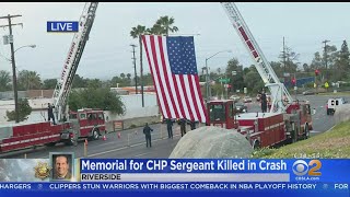 Memorial Service Will Honor CHP Officer Killed In 15 Freeway Crash