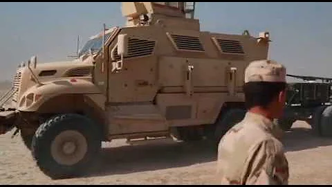 Iraqi Security Forces conduct Mine Clearing Line Charge training