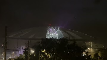 Hurricane Milton Rips Roof Off Baseball Stadium