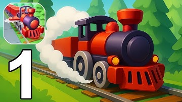 Train Miner: Idle Railway Game Part 1 Gameplay Walkthrough Android IOS