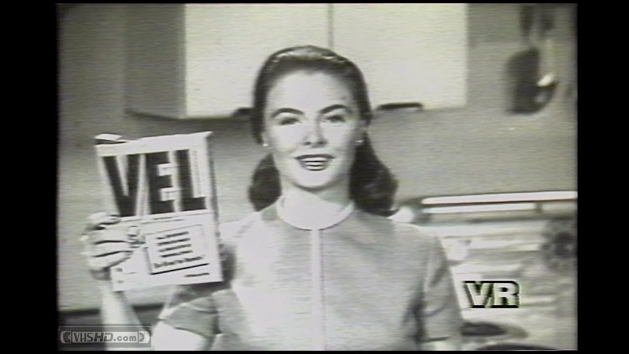 1960's Vel Dish Detergent Commercial YouTube