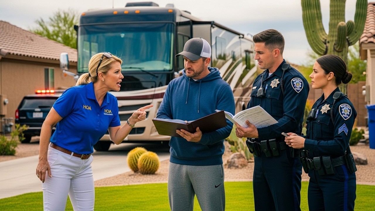 HOA Called Cops on My Heated RV While I Lived There, But My Permit Was Valid and Theirs Wasn't