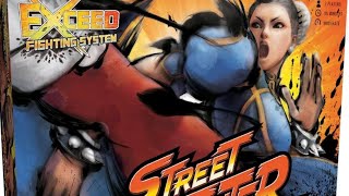 EXCEED STREET FIGHTER CHUN LI BOX UNBOXING CARDS