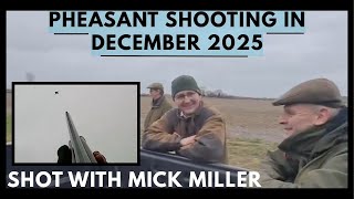 Pheasant Shooting In December 2025