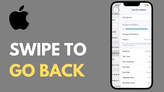 How To Swipe / Go Back on iPhone